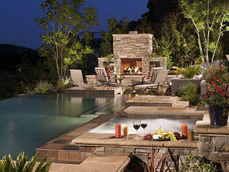 花園設(shè)計的實景圖片1