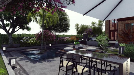 花園設計的施工步驟及實景圖片